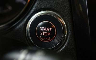 Car ignition button